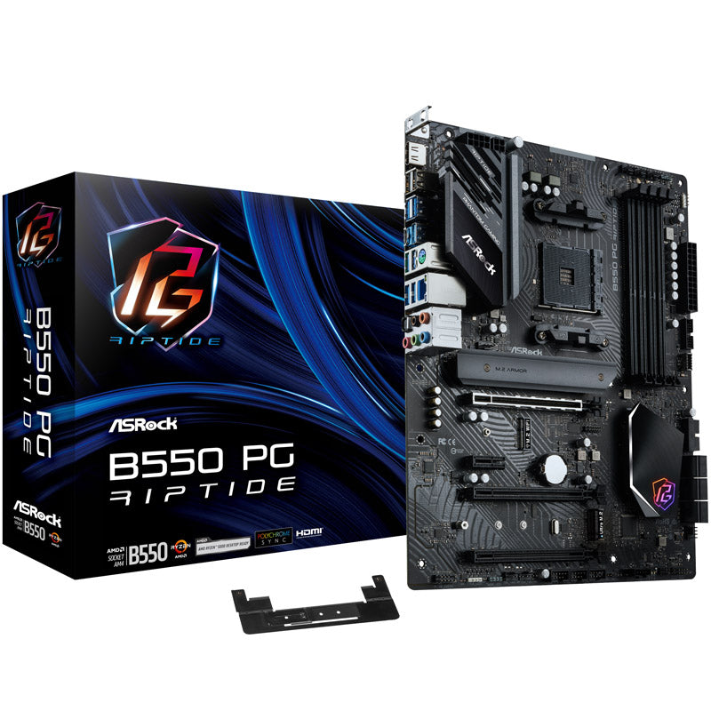 ASRock B550 PG Riptide, AMD B550 Mainboard - Sockel AM4
