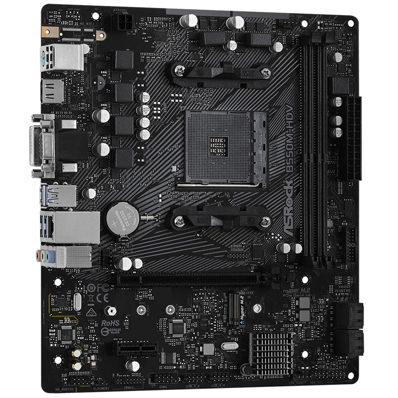 ASRock B550 M-HDV AM4 DDR4 Micro ATX