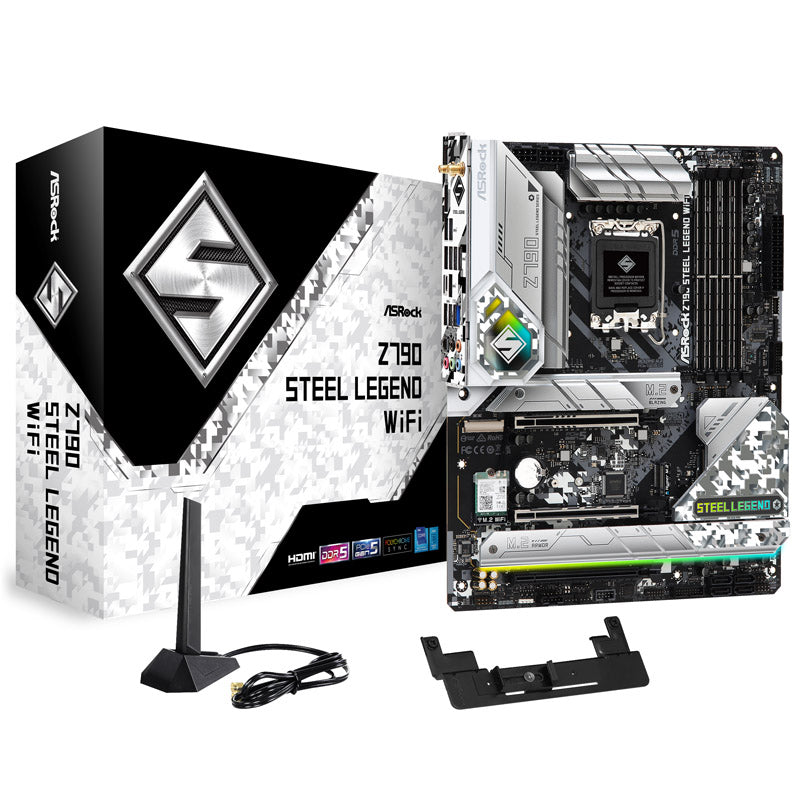 ASRock Z790 Steel Legend WIFI, Intel Z790 Mainboard - Sockel 1700, DDR5