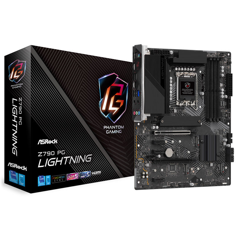ASRock Z790 PG Lightning, Intel Z790 Mainboard - Sockel 1700, DDR5