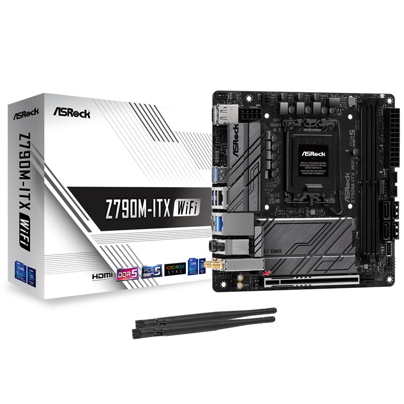 ASRock Z790 M-ITX WIFI LGA1700 DDR5 Mini ITX
