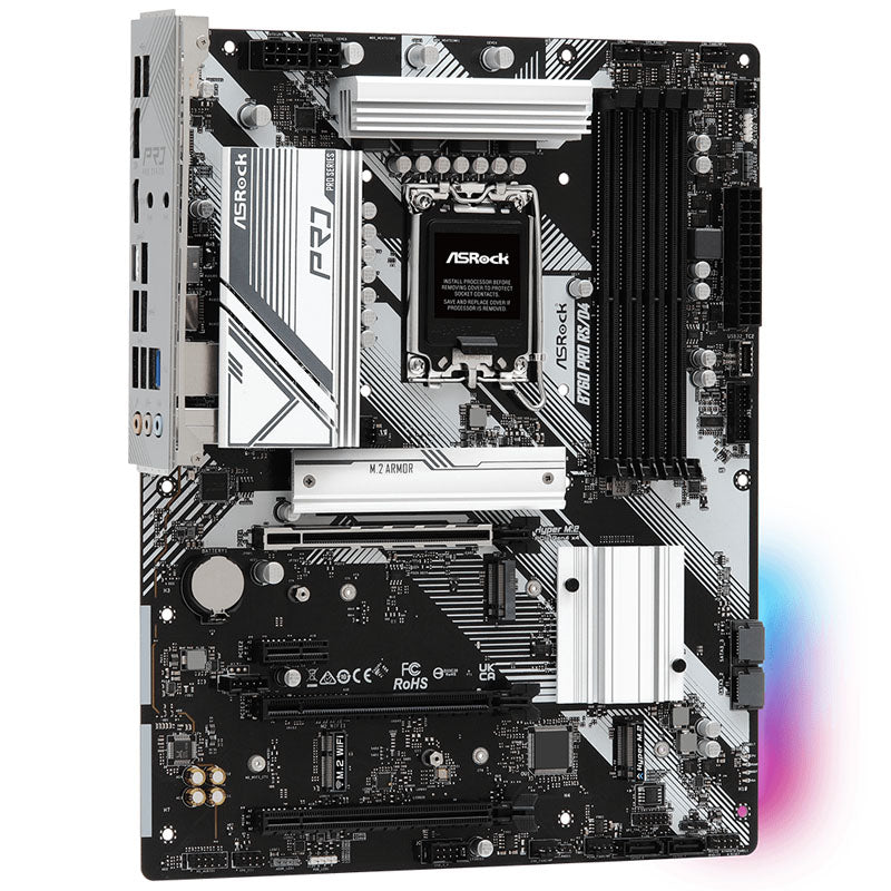 ASRock B760 Pro RS/D4, Intel B760 Mainboard - Sockel 1700, DDR4