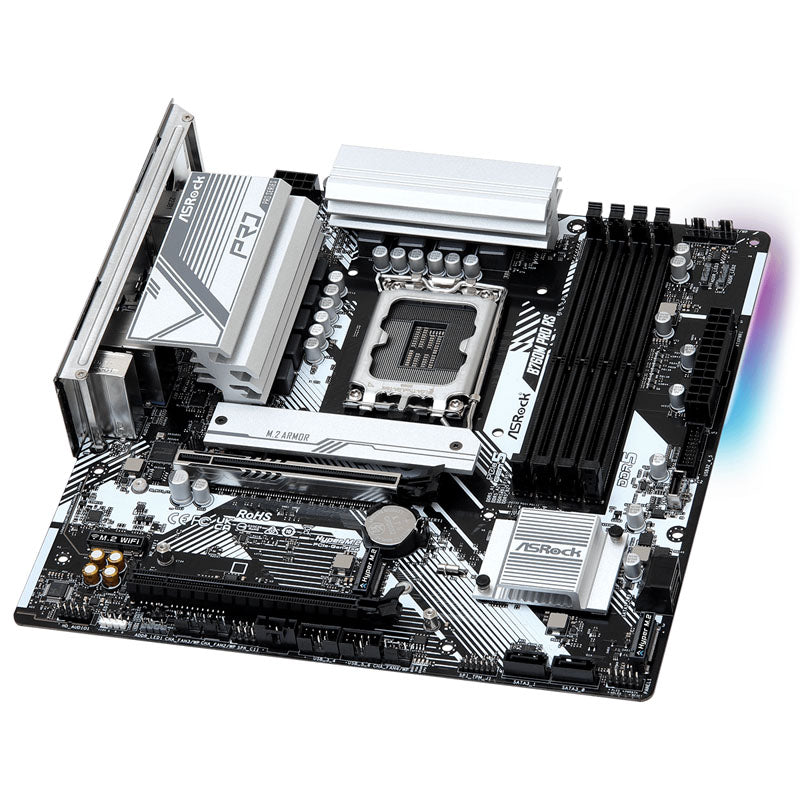 ASRock B760M Pro RS DDR5 Micro ATX