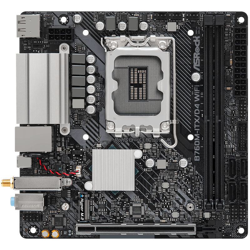 ASRock B760M ITX/D4 WiFi DDR4 Mini ITX
