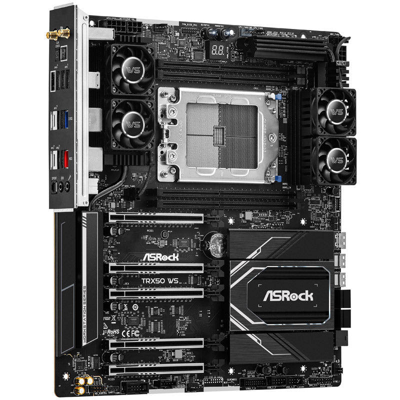ASRock TRX50 WS, AMD TRX50 Mainboard - Sockel sTR5, DDR5