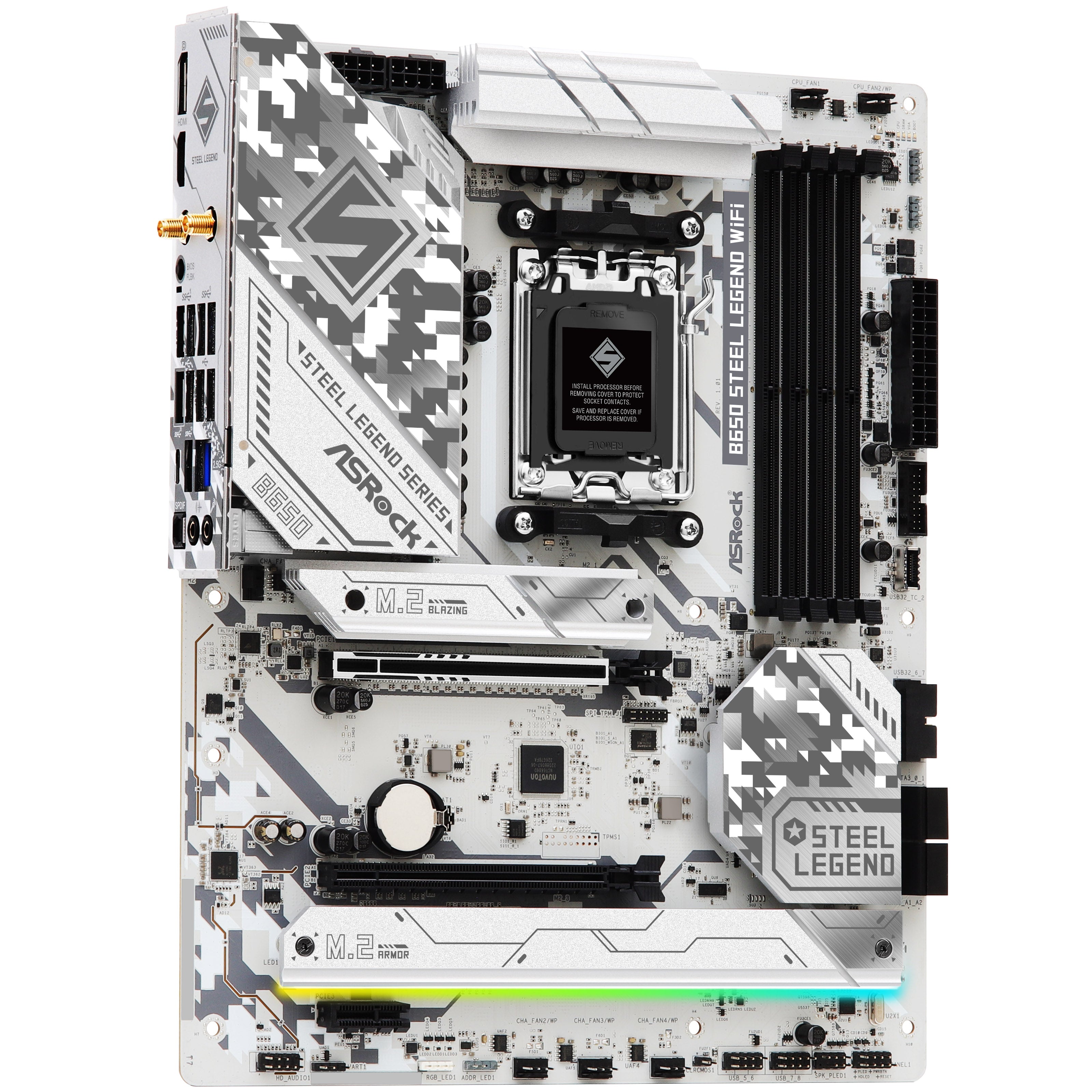 ASRock B650 Steel Legend WiFi, AMD B650 Mainboard - Sockel AM5, DDR5