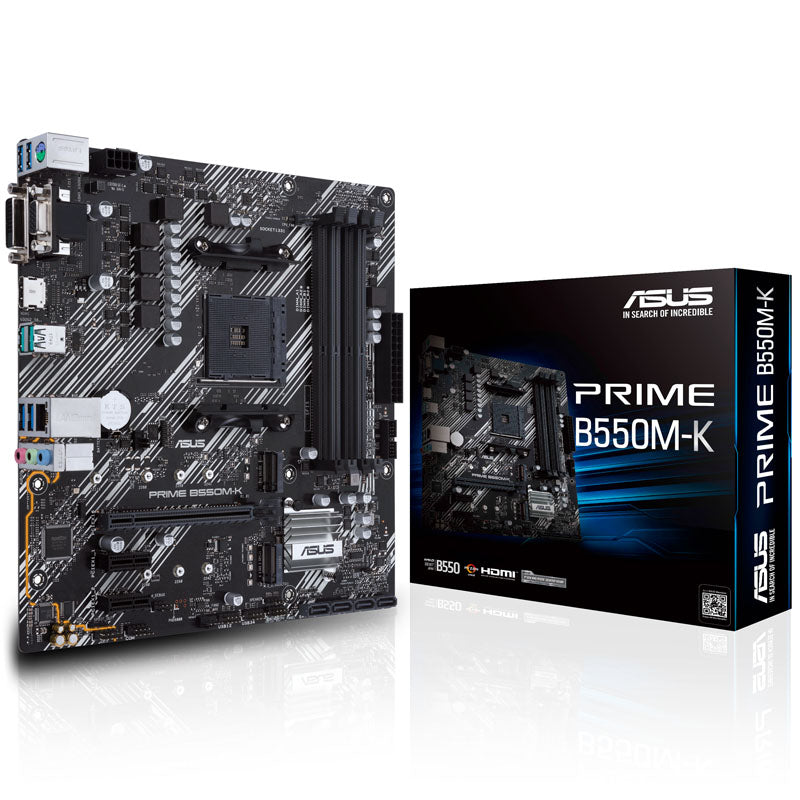ASUS Prime B550M-K, AMD B550 Mainboard - Sockel AM4