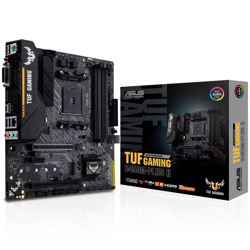 Asus B450 TUF GAMING B450M-PLUS II AM4 DDR4 Micro ATX