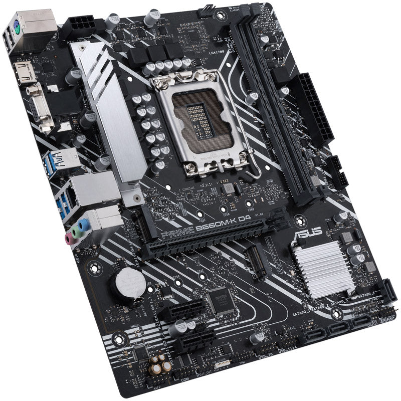ASUS Prime B660M-K D4, Intel B660 Mainboard - Sockel 1700, DDR4