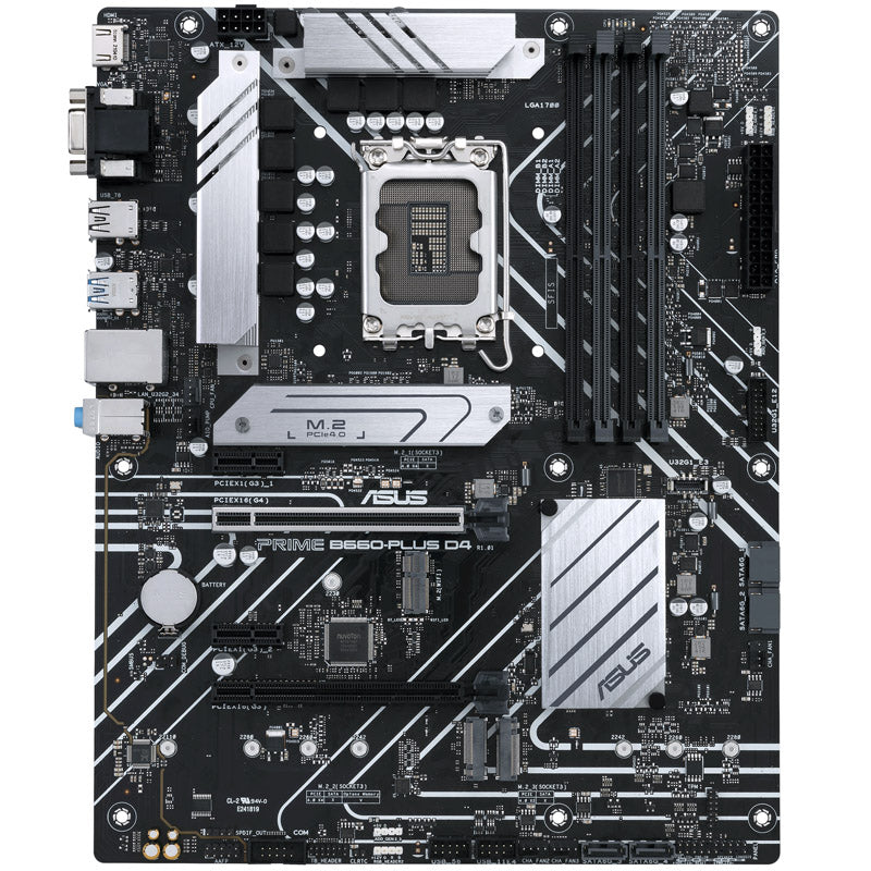 ASUS Prime B660-Plus D4, Intel B660 Mainboard - Sockel 1700, DDR4