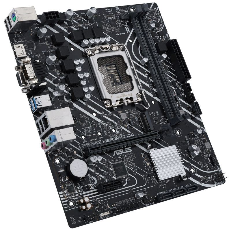 ASUS Prime H610M-D D4, Intel H610 Mainboard - Sockel 1700, DDR4