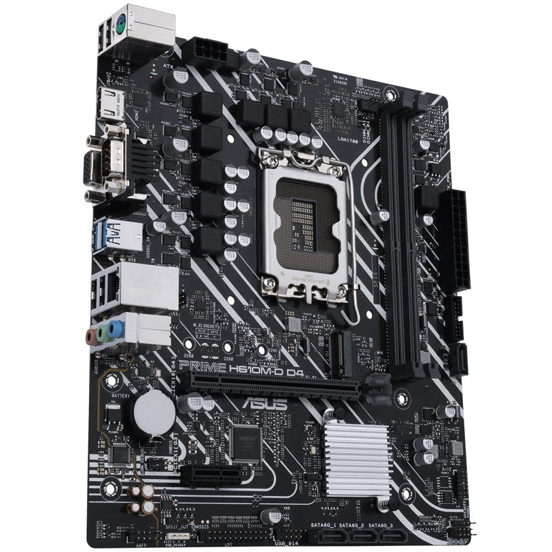 Asus H610 PRIME M-D D4 LGA1700 DDR4 Micro ATX