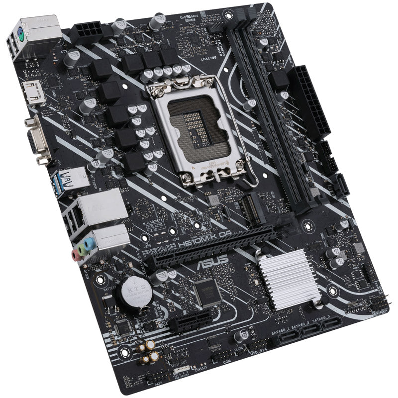 ASUS Prime H610M-K D4, Intel H610 Mainboard - Sockel 1700, DDR4