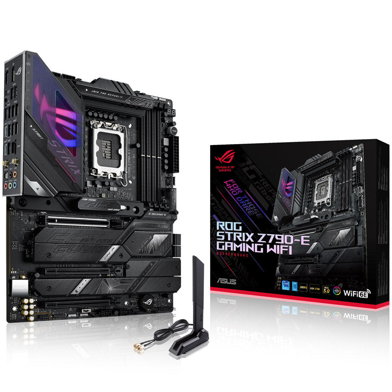 ASUS ROG Strix Z790-E Gaming WiFi, Intel Z790 Mainboard - Sockel 1700, DDR5