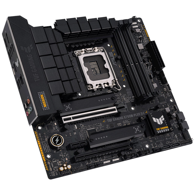 ASUS TUF Gaming B760M-Plus D4, Intel B760 Mainboard - Sockel 1700, DDR4