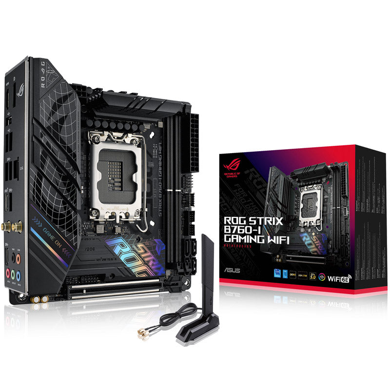 ASUS ROG STRIX B760-I GAMING WIFI LGA1700 DDR5 Mini-ITX