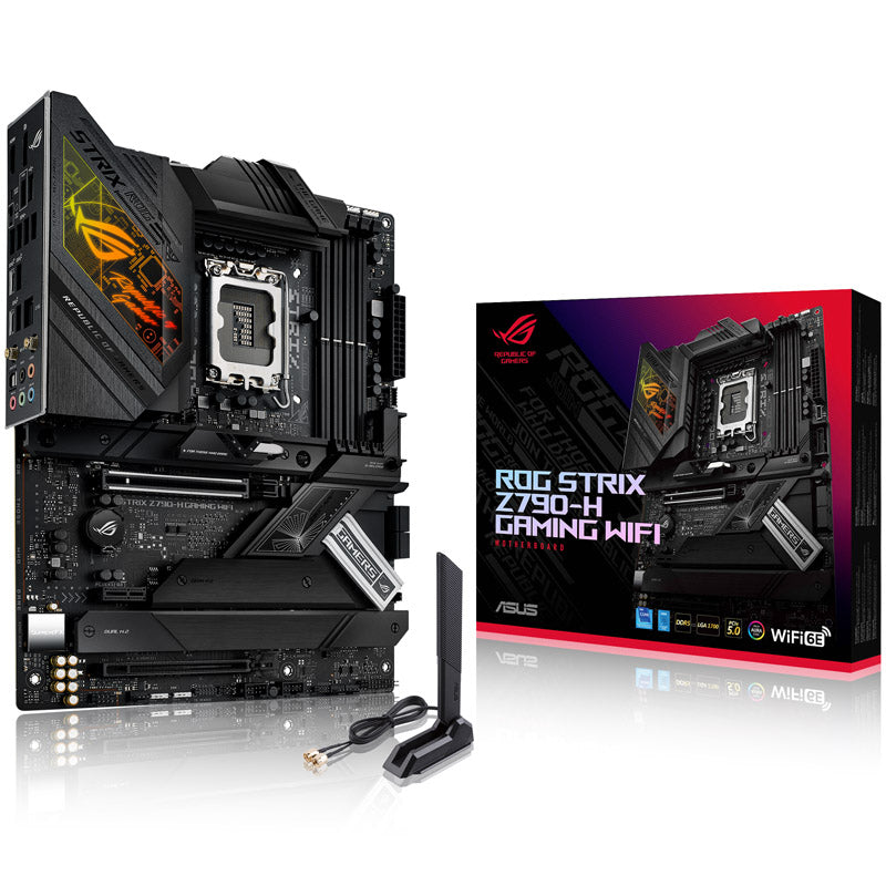 ASUS ROG Strix Z790-H Gaming WiFi, Intel Z790 Mainboard - Sockel 1700, DDR5