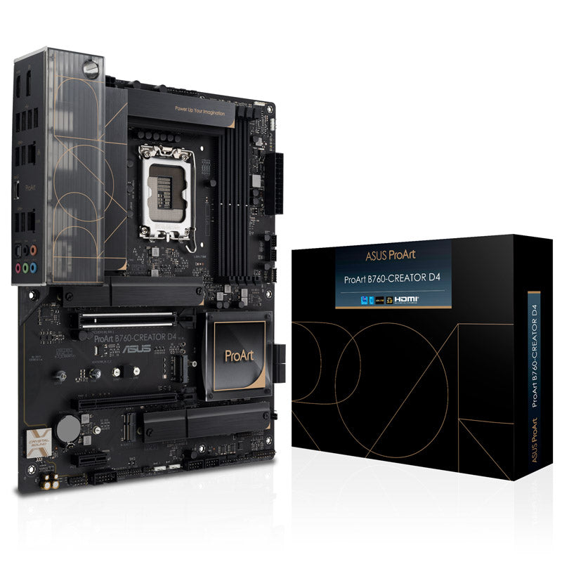 ASUS ProArt B760-Creator D4, Intel B760 Mainboard - Sockel 1700, DDR4
