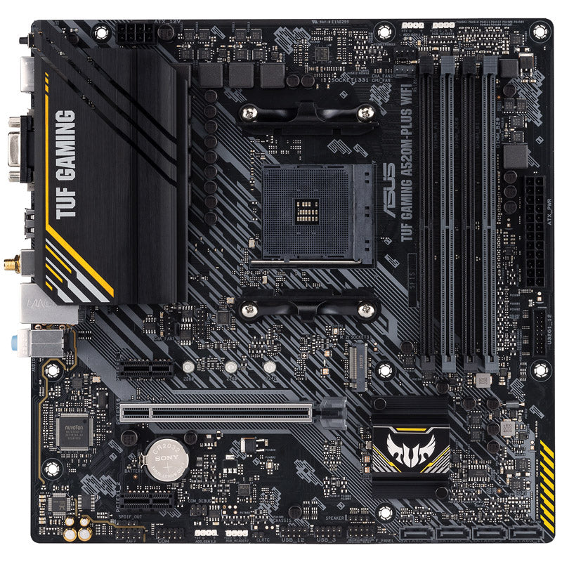 Asus TUF GAMING A520M-PLUS WIFI AM4 DDR4 Micro ATX
