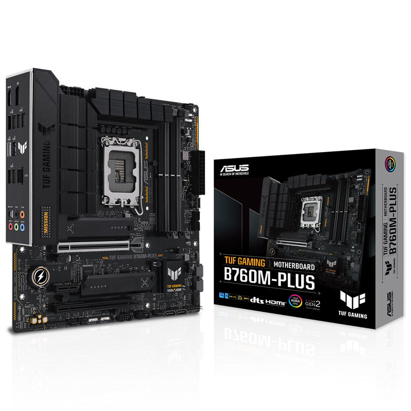 ASUS TUF Gaming B760M-Plus, Intel B760 Mainboard, Sockel 1700, DDR5