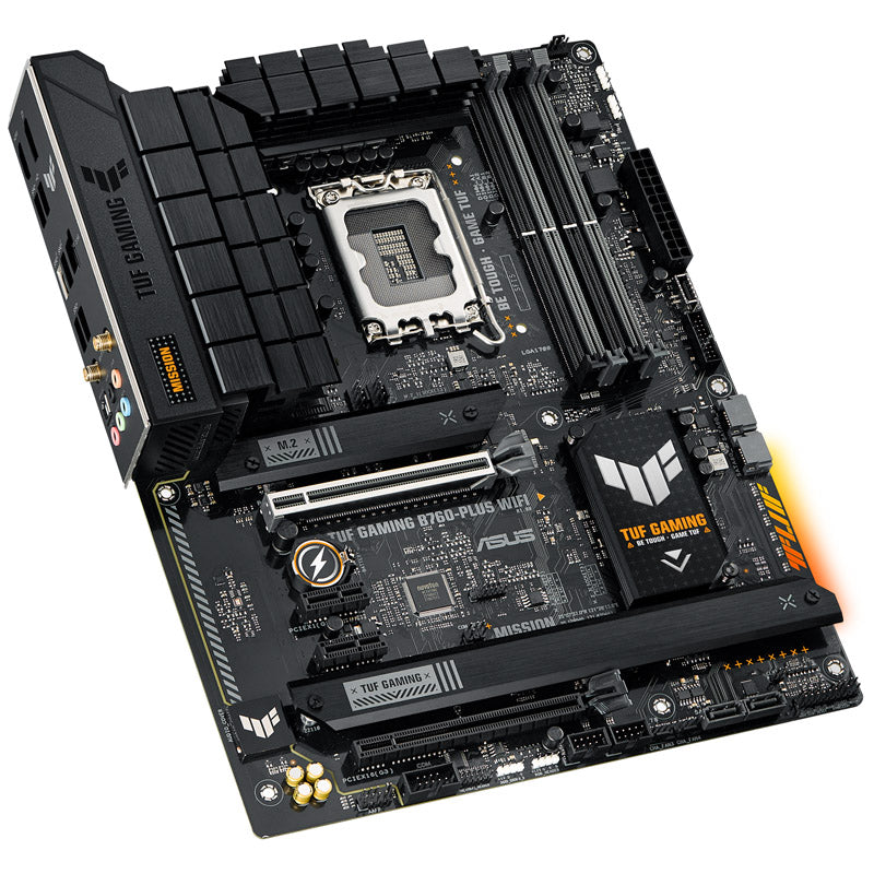 ASUS TUF Gaming B760-Plus WIFI, Intel B760 Mainboard, Sockel 1700, DDR5