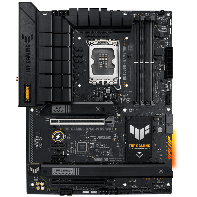 ASUS TUF Gaming B760-Plus WIFI, Intel B760 Mainboard, Sockel 1700, DDR5