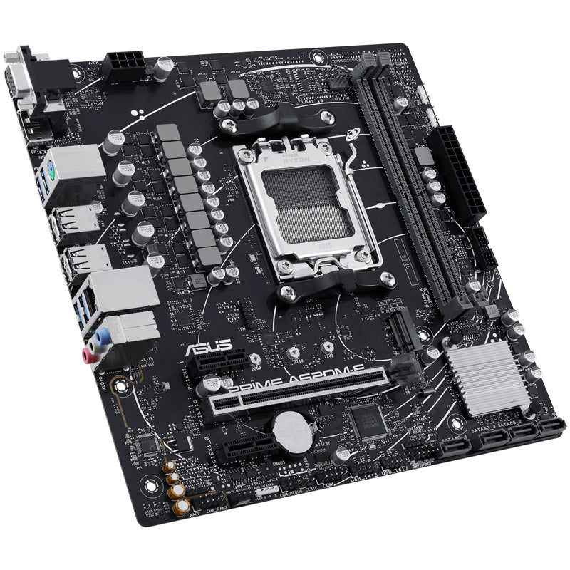 ASUS Prime A620M-E-CSM, AMD A620 Mainboard, Sockel AM5, DDR5