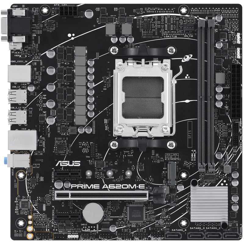 Asus AMD A620 PRIME A620M-E-CSM AM5 DDR5 Micro ATX