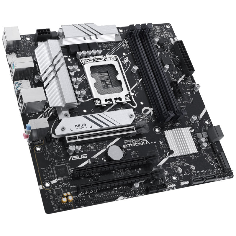 ASUS Prime B760M-A-CSM, Intel B760 Mainboard, Sockel 1700, DDR5