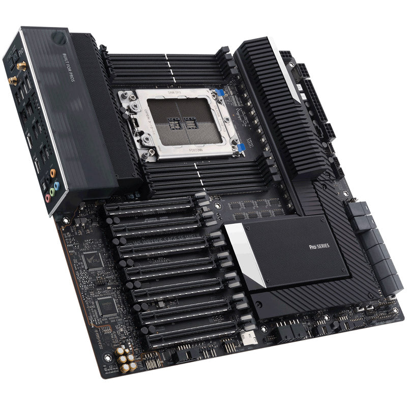 ASUS PRO WS WRX80E-SAGE SE WIFI II, AMD WRX80 Mainboard, Socket sWRX8, DDR4