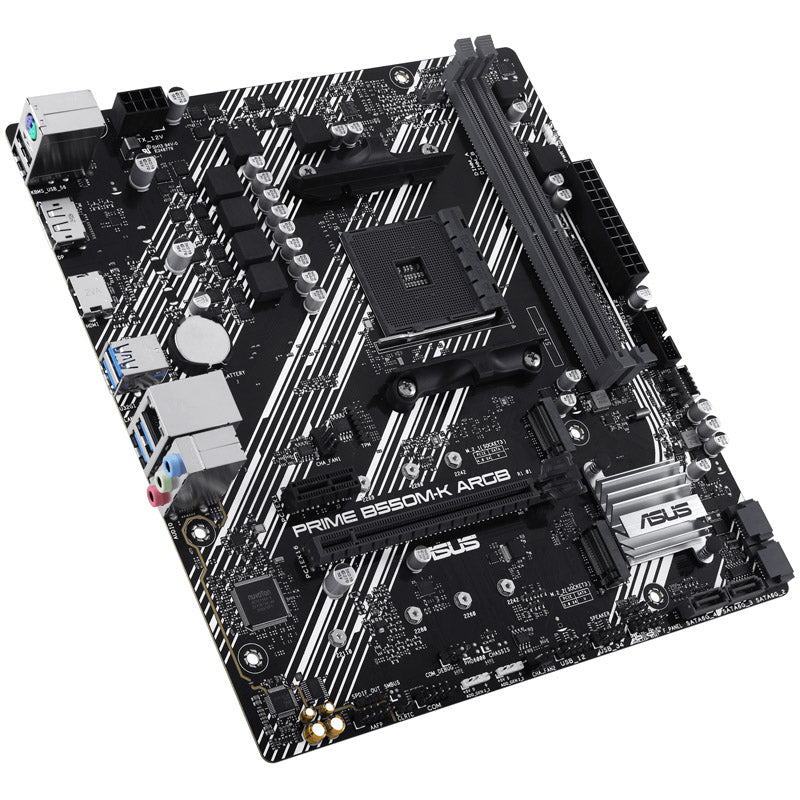 ASUS Prime B550M-K ARGB, AMD B550 Mainboard - Sockel AM4