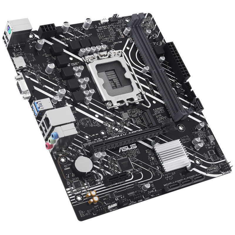 ASUS Prime H610M-K ARGB, Intel H610 Mainboard - Sockel 1700, DDR5