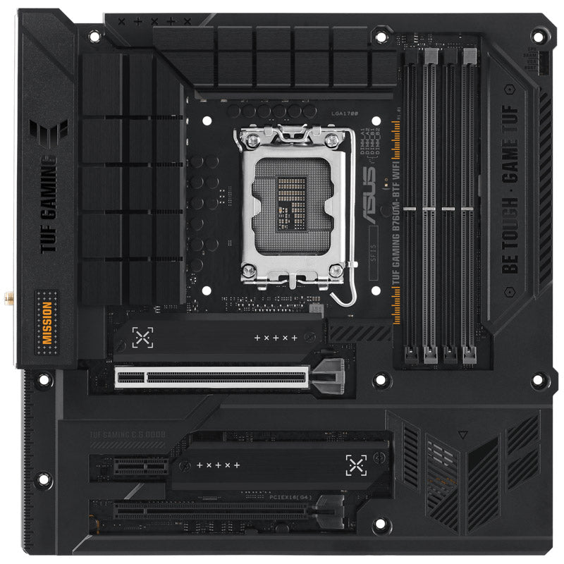 ASUS TUF Gaming B760M-BTF WIFI, Intel B760 Mainboard, Sockel LGA1700, DDR5