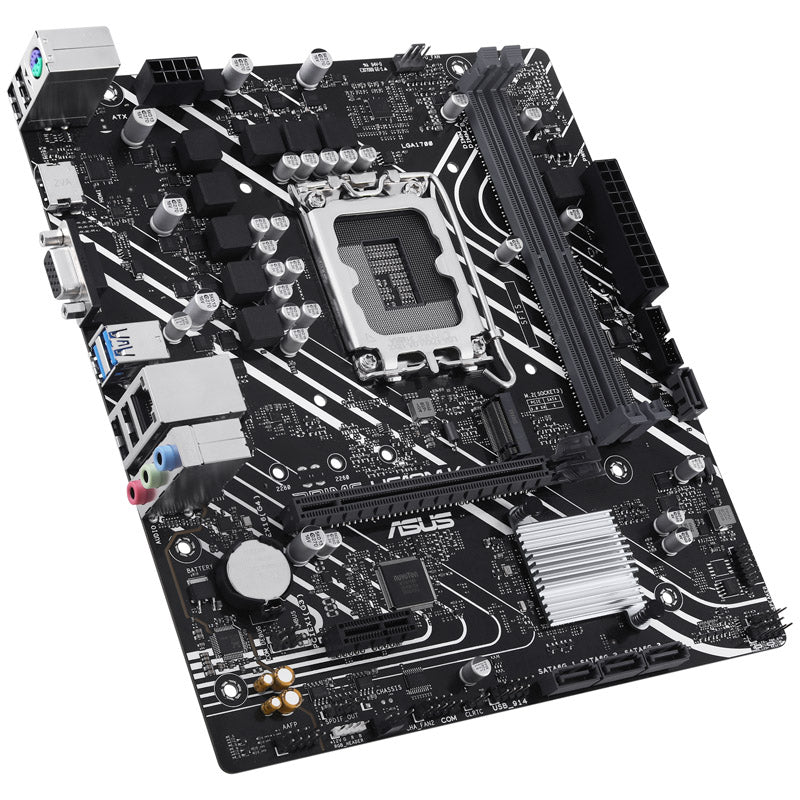 ASUS Prime H610M-K, Intel H610 Mainboard, Sockel LGA1700, DDR5