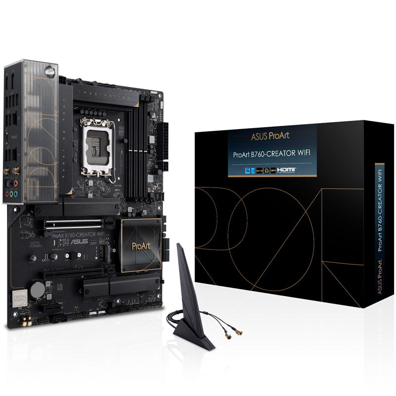 ASUS ProART B760-CREATOR WIFI, Intel B760 Mainboard, Sockel LGA1700, DDR5
