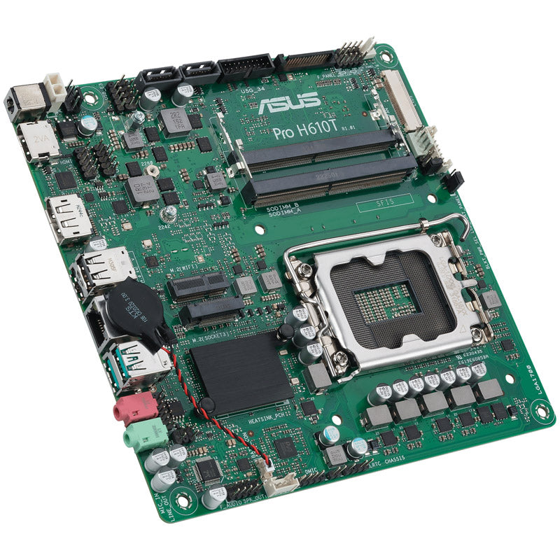 ASUS Pro H610T-CSM, Intel H610 Mainboard, Sockel LGA1700, DDR5