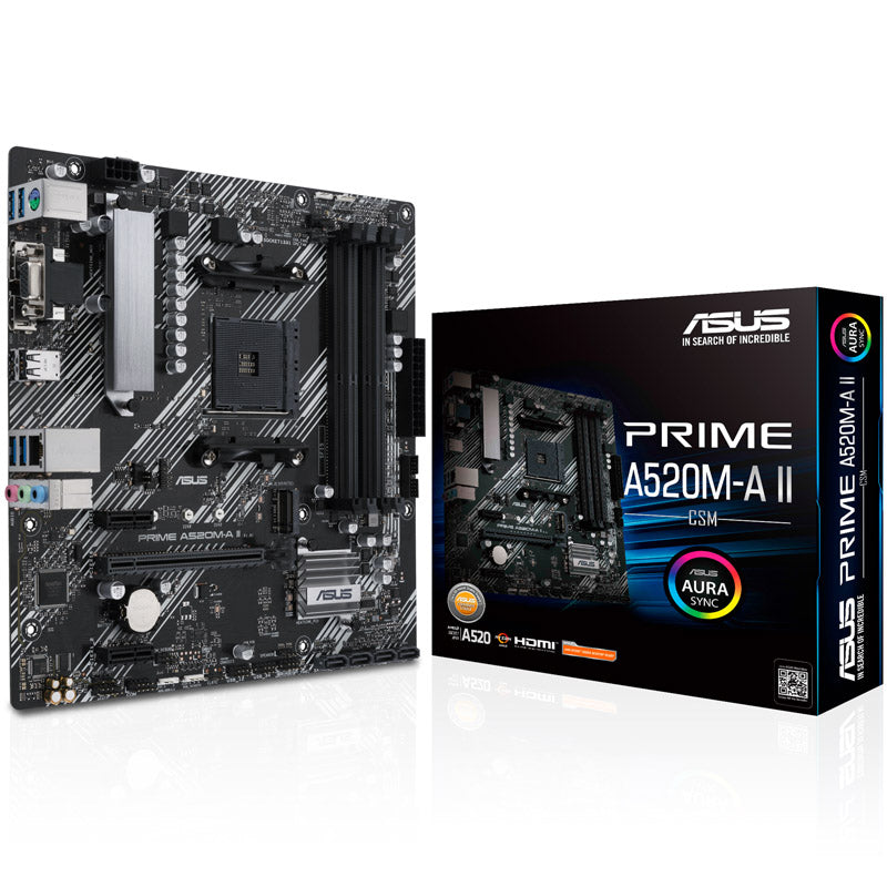 Asus A520 PRIME A520M-A II/CSM DDR4 Micro ATX