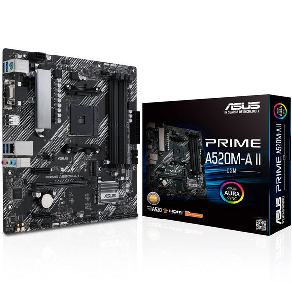 Asus A520 PRIME A520M-A II/CSM DDR4 Micro ATX
