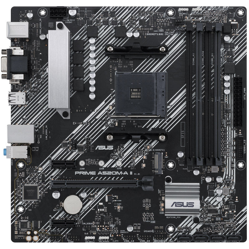 Asus A520 PRIME A520M-A II/CSM DDR4 Micro ATX