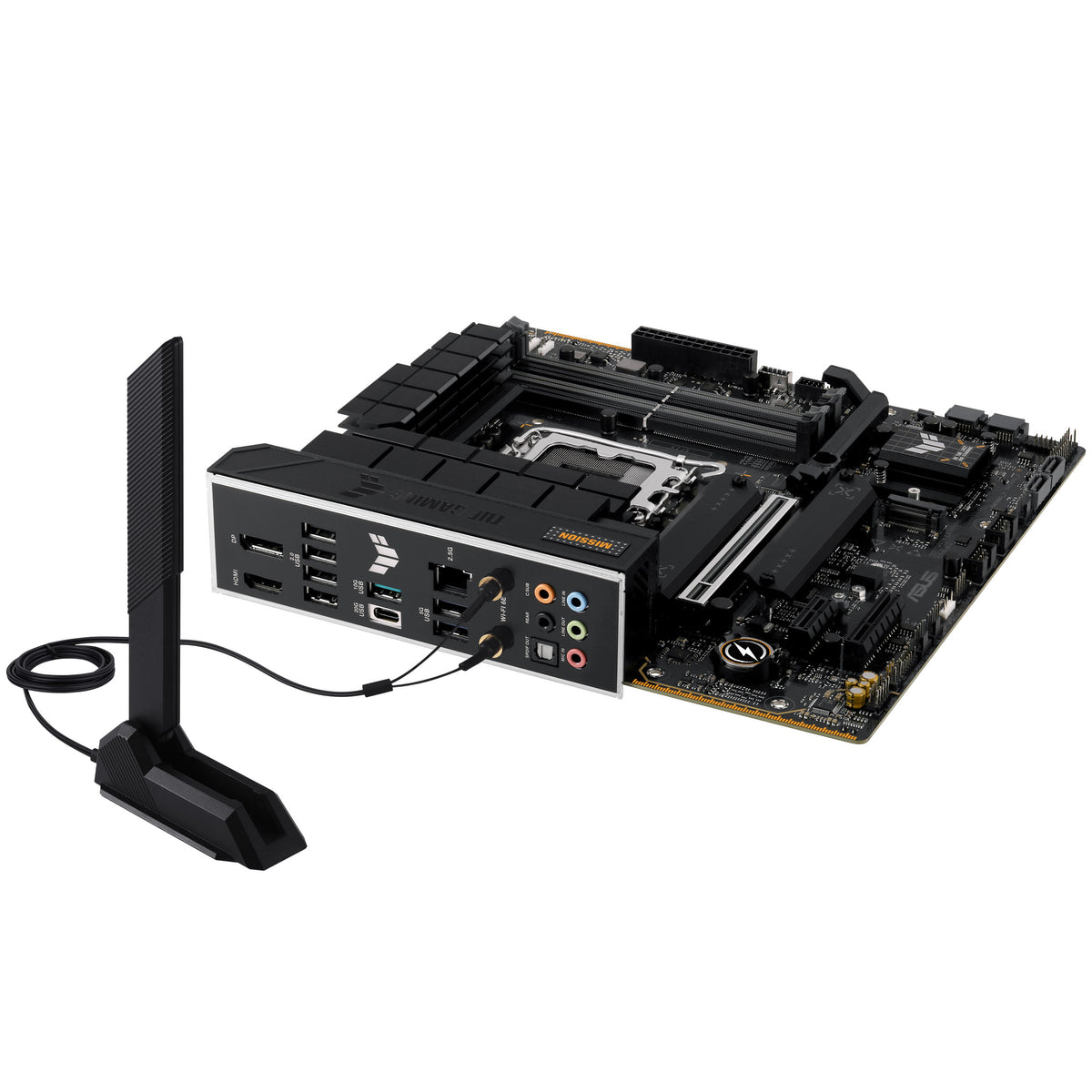 ASUS TUF Gaming B760M-Plus WIFI II, Intel B760 Mainboard - Sockel 1700, DDR5