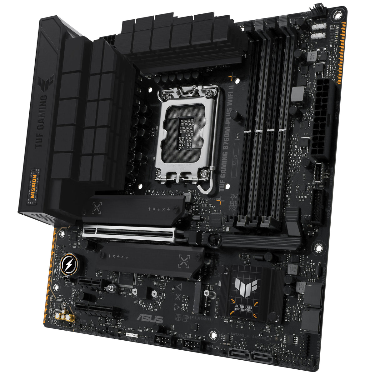 ASUS TUF Gaming B760M-Plus WIFI II, Intel B760 Mainboard - Sockel 1700, DDR5