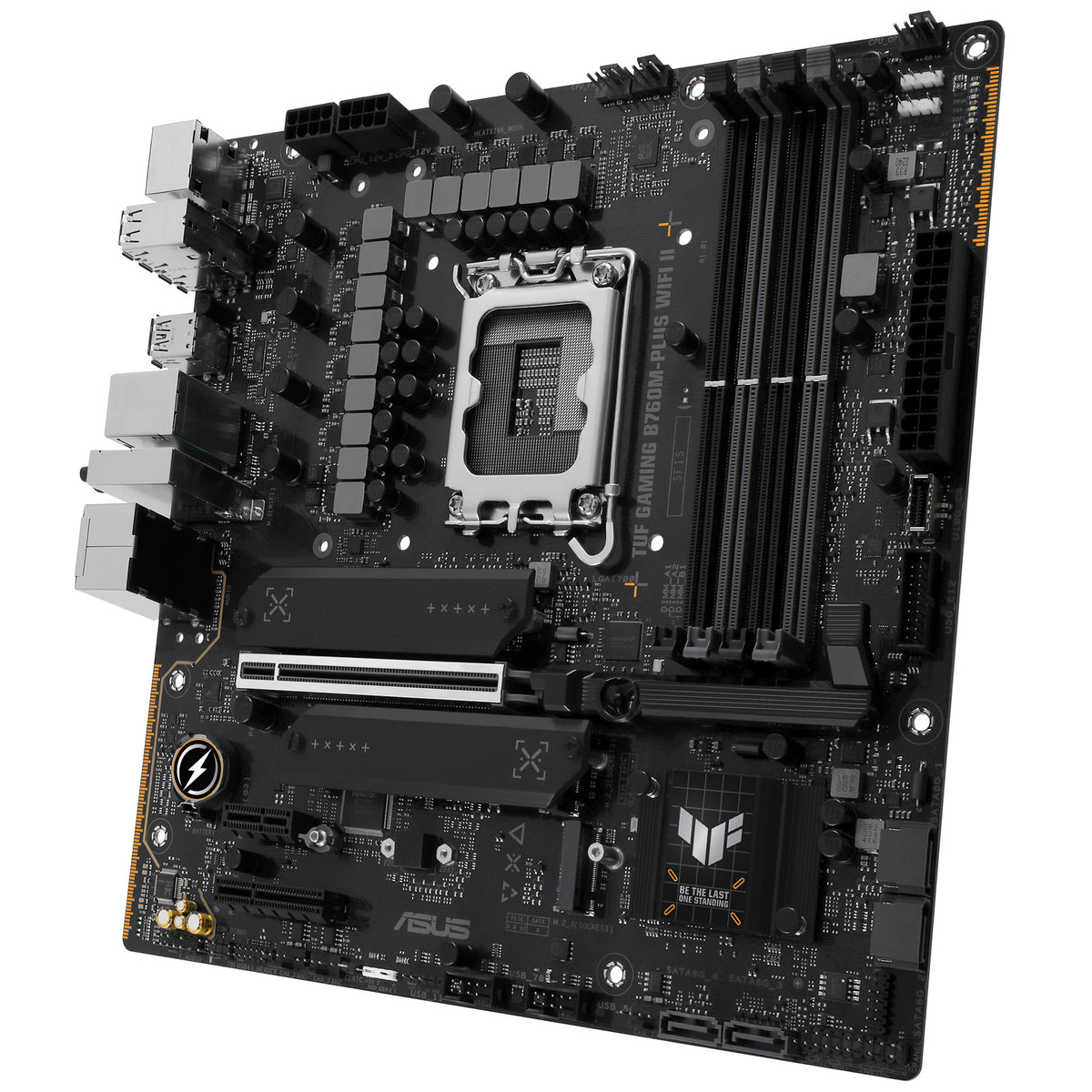 ASUS TUF Gaming B760M-Plus WIFI II, Intel B760 Mainboard - Sockel 1700, DDR5