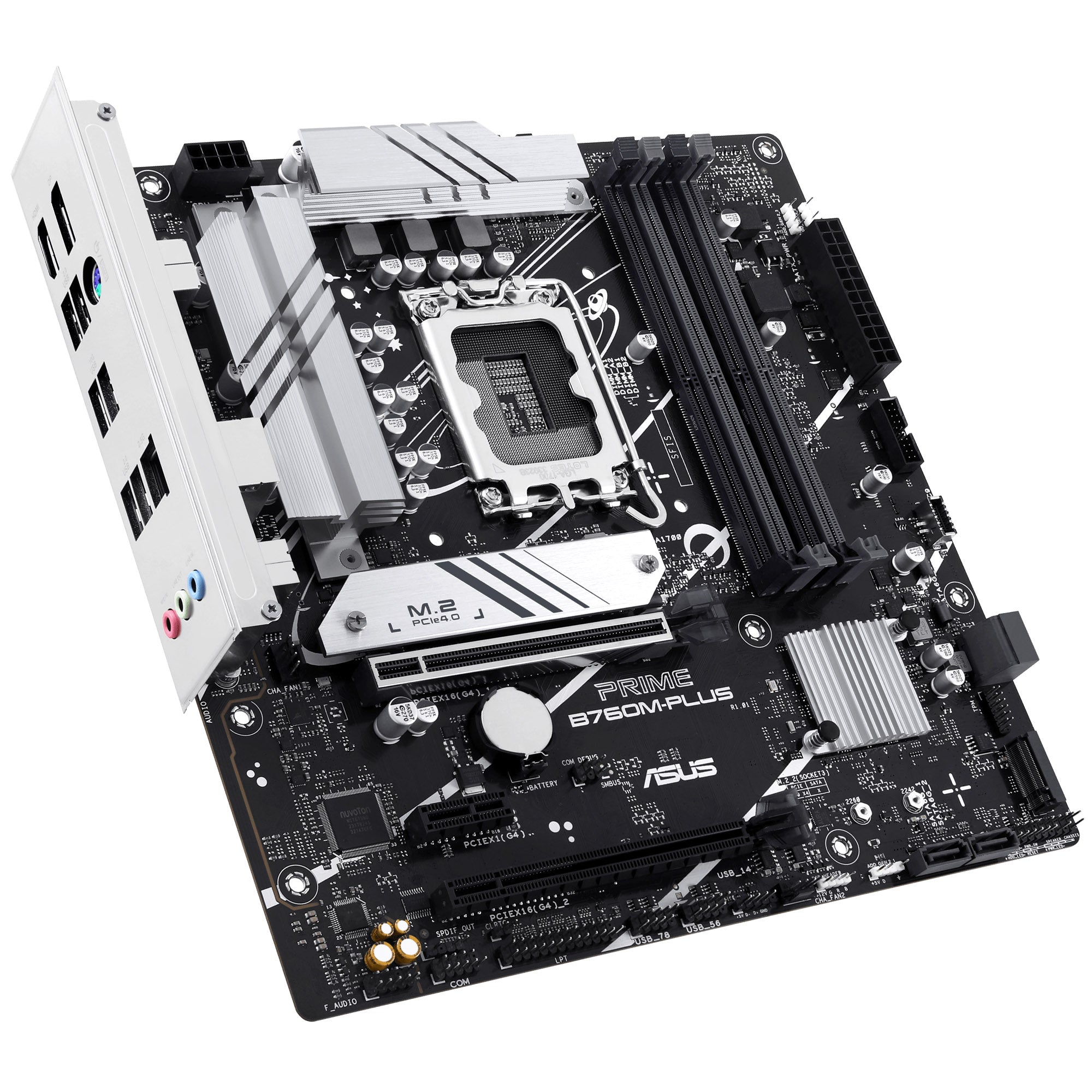 ASUS Prime B760M-Plus Mainboard - B760-Chipsatz, Sockel 1700, DDR5