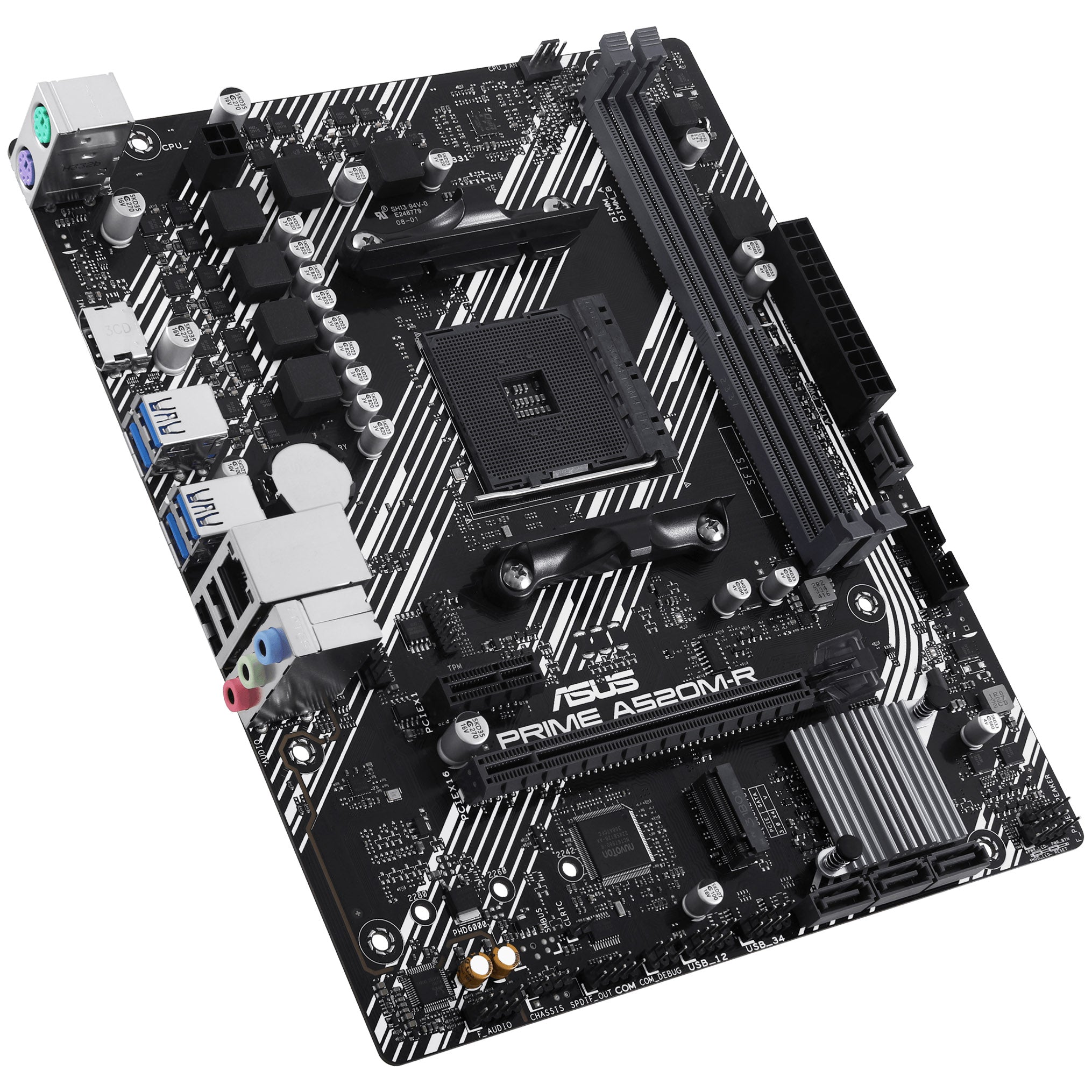 ASUS Prime A520M-R Mainboard - A520-Chipsatz, Sockel AM4, DDR4
