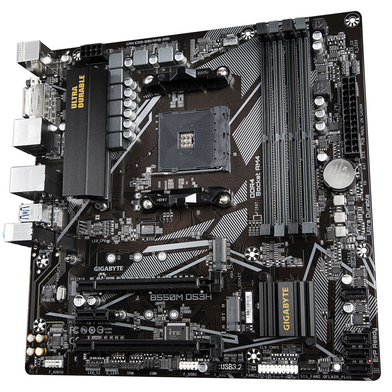 Gigabyte B550M DS3H DDR4 Micro ATX