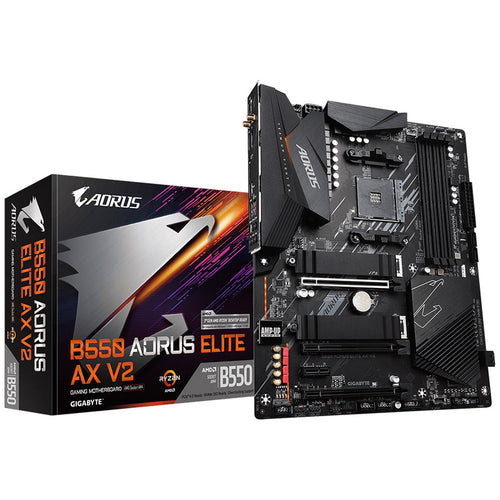 Gigabyte B550 Aorus Elite AX V2, ATX, AM4