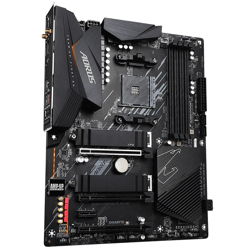 GIGABYTE B550 AORUS Elite AX V2, AMD B550 Mainboard - Sockel AM4