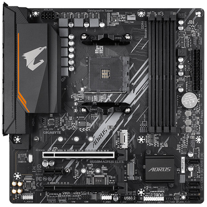 GIGABYTE B550M AORUS Elite, AMD B550 Mainboard - Sockel AM4