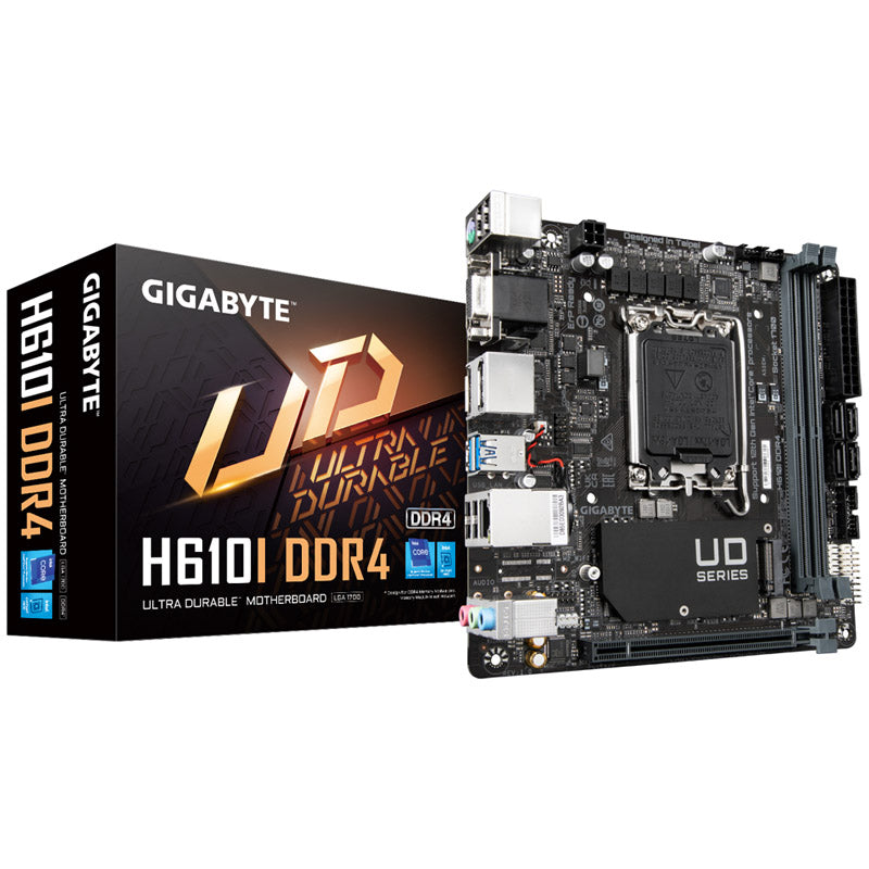 GIGABYTE H610I DDR4, Intel H610 Mainboard - Sockel 1700, DDR4