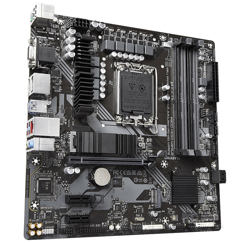 GIGABYTE B760M DS3H DDR4, Intel B760 Mainboard - Sockel 1700, DDR4